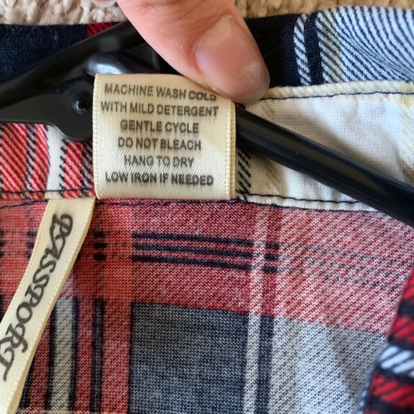 Passport Plaid Button Down Shirt - Picture 5 of 6